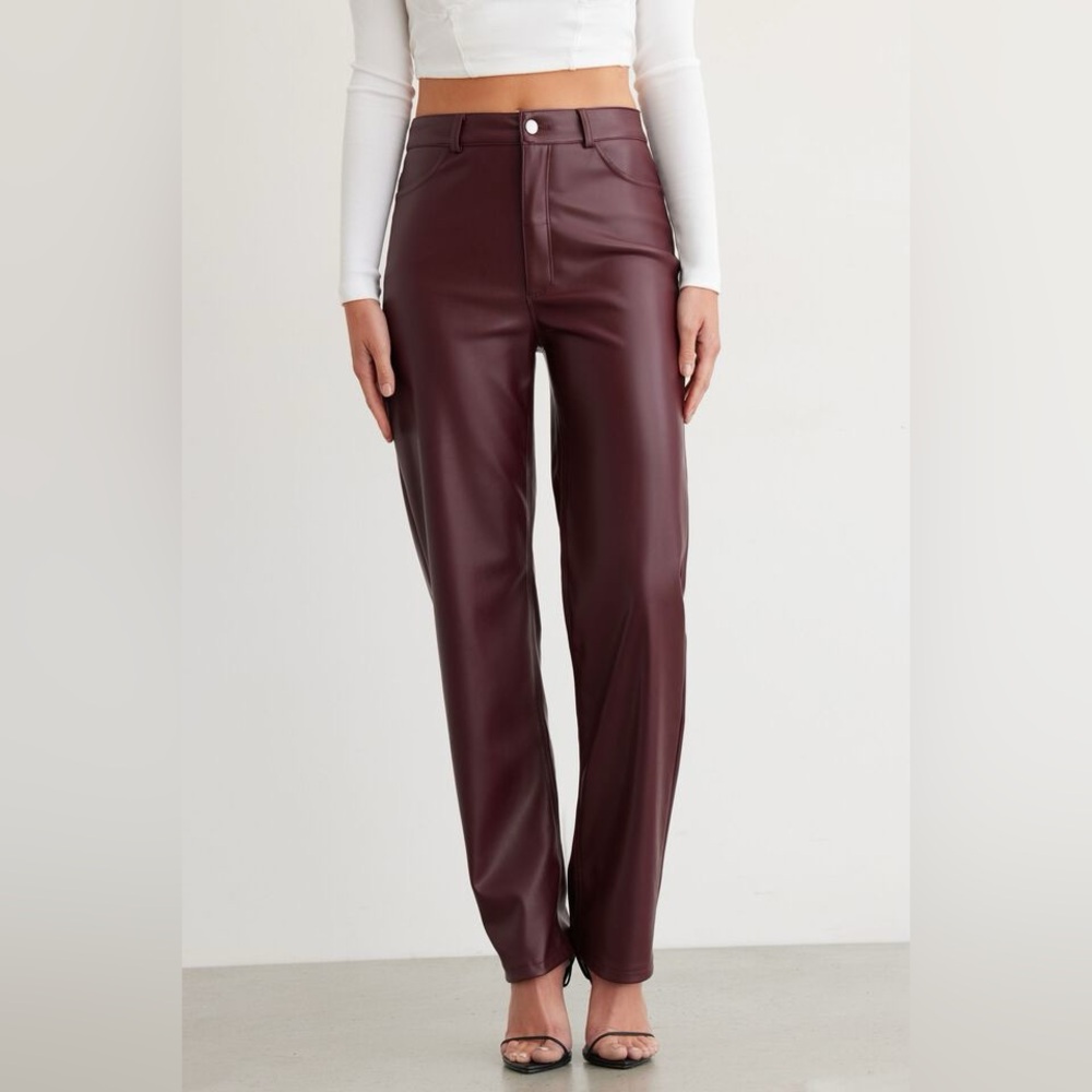 Women's Burgundy Pants